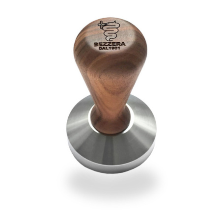 Tamper Bezzera 58 mm s palisandrovou rukojetí