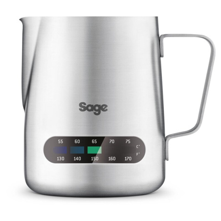 Konvička na mléko Sage BES003 s teploměrem, 480 ml