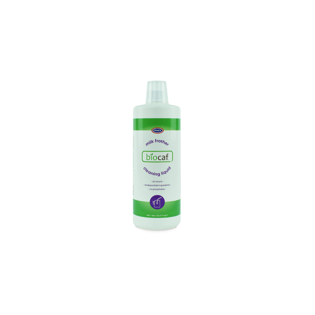 Čistič mléčných cest Urnex Biocaf v lahvi 1000 ml