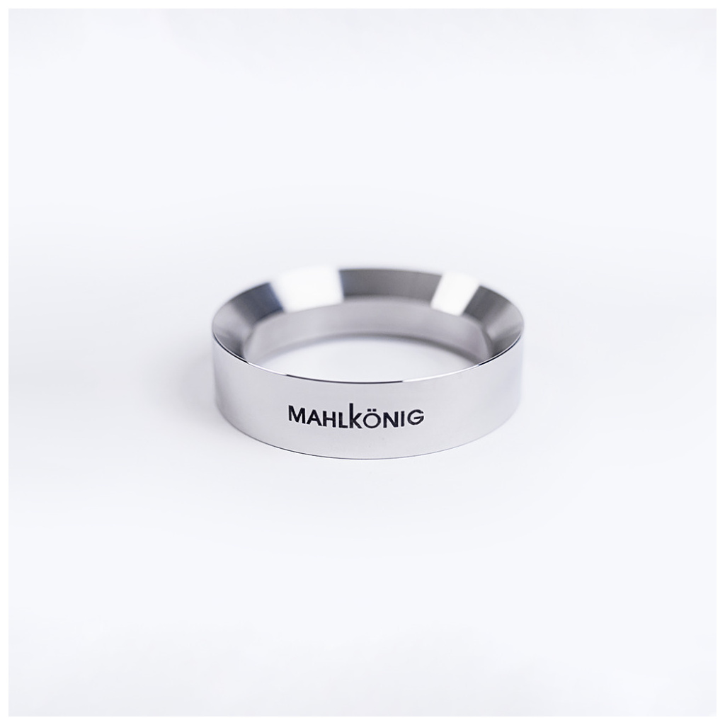 Nerezový dávkovací trychtýř Mahlkönig pro páku 58 mm Nerezový dávkovací trychtýř Mahlkönig pro páku 58 mm