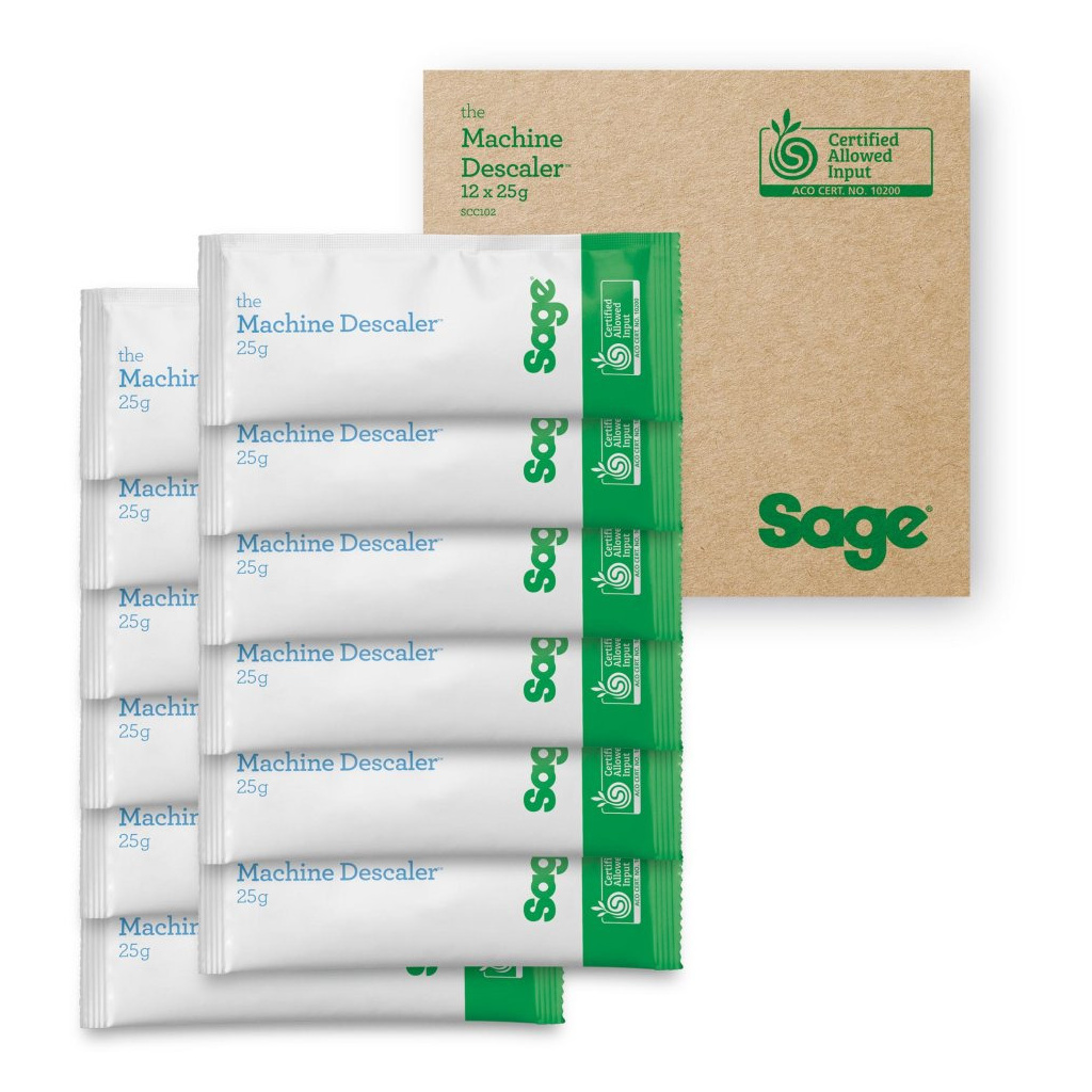 Odvápňovač Sage v sáčcích 12 × 25 g, kód SCC102
