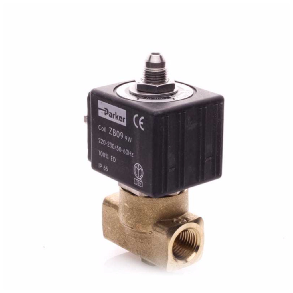 Třícestný solenoidní ventil Parker 5069160 na 24 V