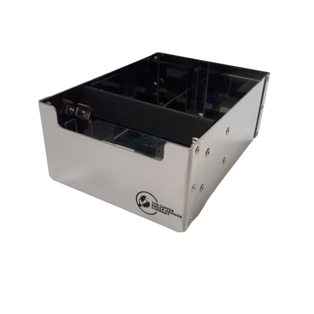 Odklepávač The Coffee Knock Drawer Company o rozměru 165 × 225 mm