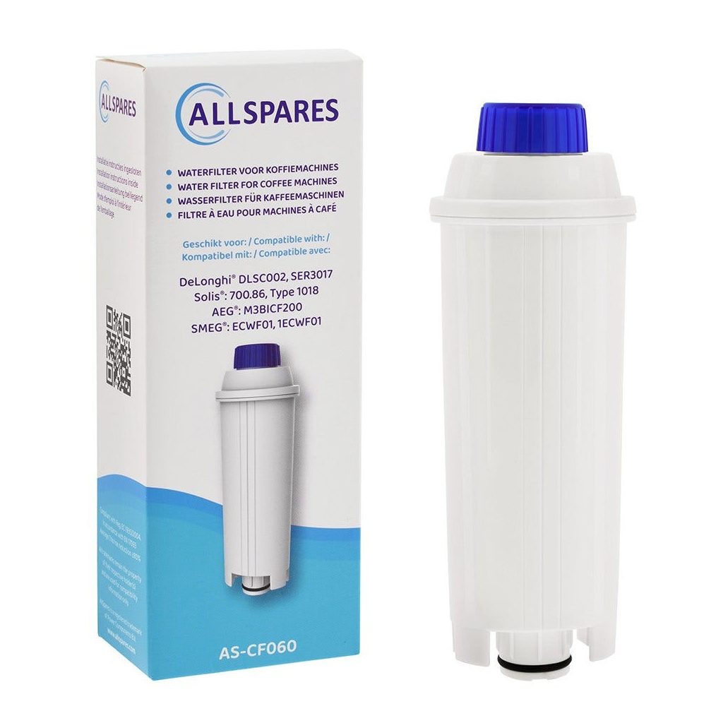 Vodní filtr Allspares pro kávovary De'Longhi a další značky