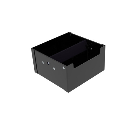 Černý odklepávač The Coffee Knock Drawer Company, 140 × 140 mm