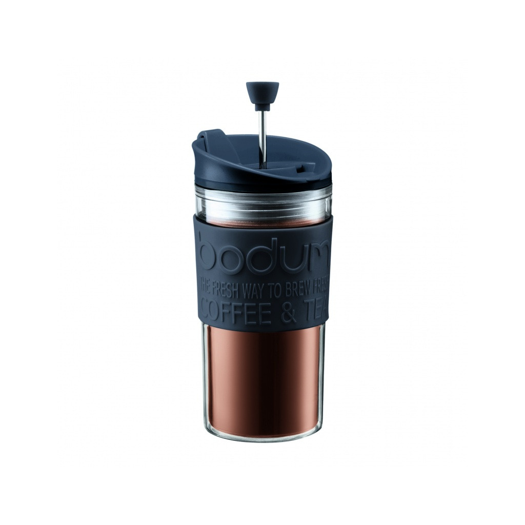 Černý cestovní French press Bodum Travel, 350 ml