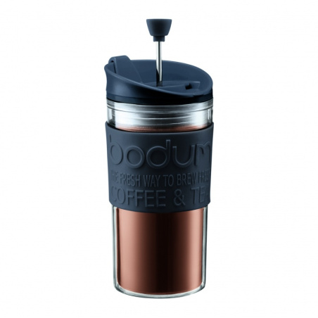 Černý cestovní French press Bodum Travel, 350 ml