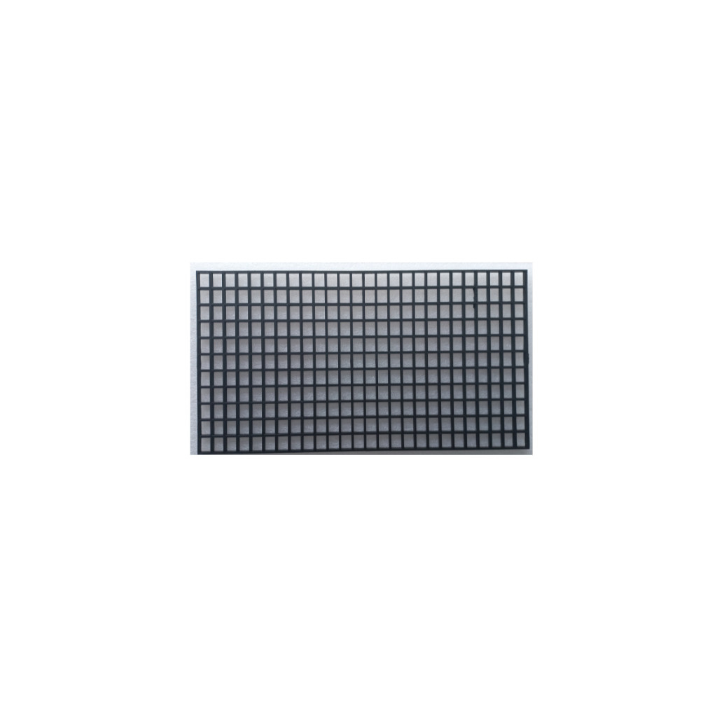 Plastová mřížka pod šálky o rozměru 215 × 390 mm