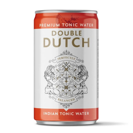 Šest lahviček Double Dutch Indian Tonic Water po 150 ml
