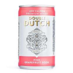 Šest lahviček Double Dutch Pink Grapefruit Soda, 150 ml