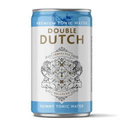 Šest lahviček Double Dutch Skinny Tonic Water, po 150 ml
