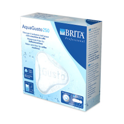 Změkčovač vody Brita AquaGusto 250 určený do nádržky kávovaru, celkový pohled