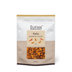 Sladce pikantní kešu ŠUFAN s chilli a panelou, balení
