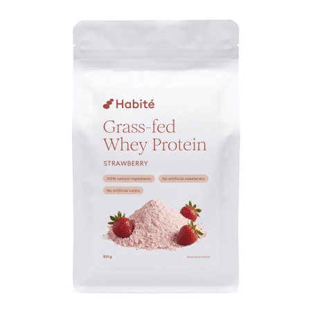 Jahodový grass-fed syrovátkový protein ŠUFAN, balení