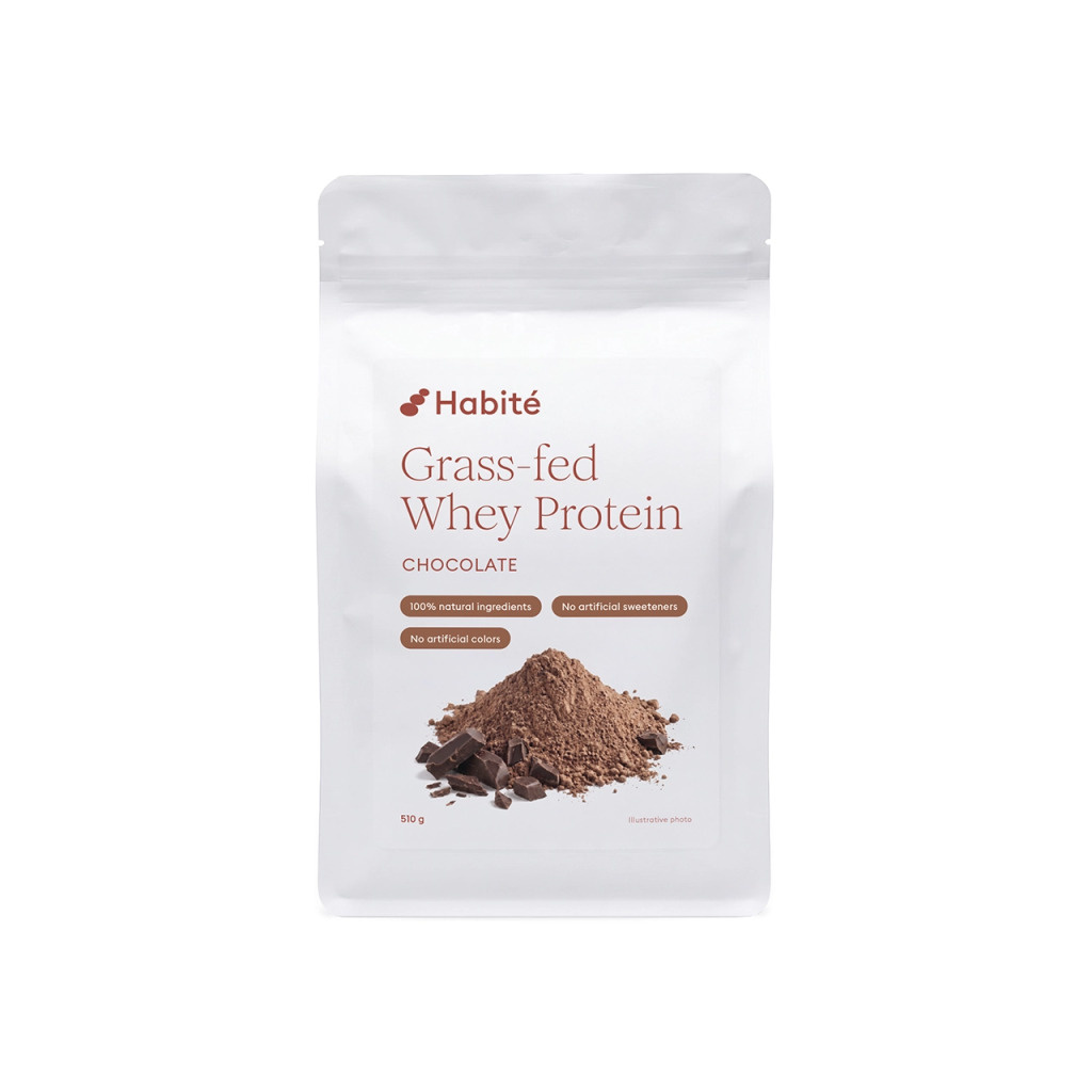 Čokoládový grass-fed syrovátkový protein ŠUFAN, balení