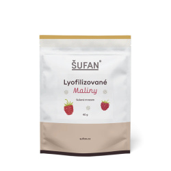 Lyofilizované maliny ŠUFAN, produkt tak, jak ho dostanete Lyofilizované maliny ŠUFAN, produkt tak, jak ho dostanete