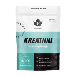 Kreatin Puhdistamo Creapure, pohled na přední stranu obalu