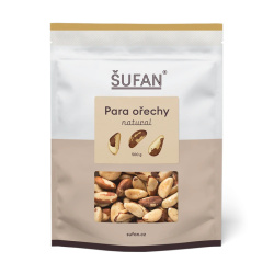 Para ořechy natural ŠUFAN, celkový pohled na obal Para ořechy natural ŠUFAN, celkový pohled na obal