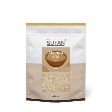BIO quinoa ŠUFAN, směs bílé a červené, balení