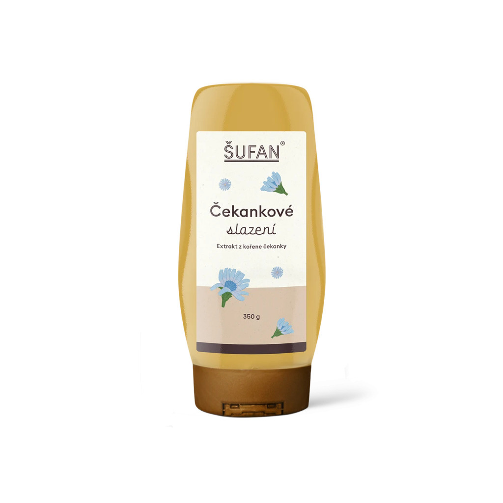 Čekankový sirup ŠUFAN, produkt tak, jak ho dostanete