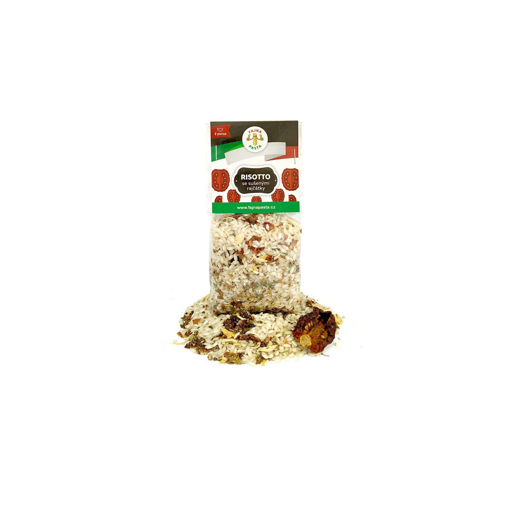 Risotto Fajna pasta se sušenými rajčátky, balení