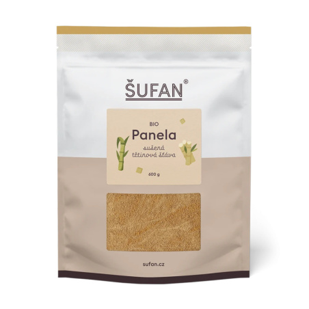 BIO panela ŠUFAN, produkt tak, jak ho dostanete
