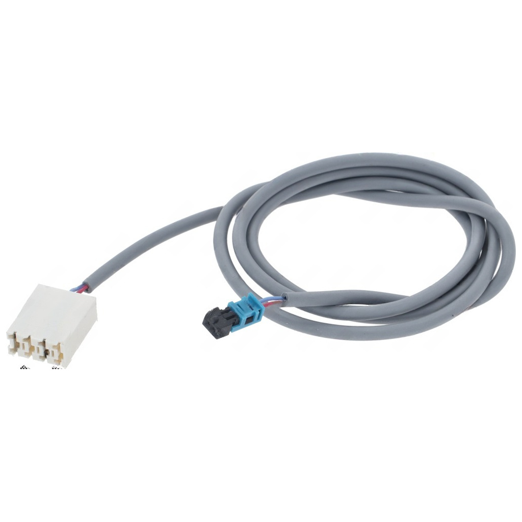 Připojovací kabel snímače hladiny: bílý konektor na jednom konci a modrý na druhém Připojovací kabel snímače hladiny: bílý konektor na jednom konci a modrý na druhém