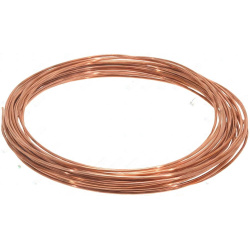 Konec téhož úseku, trubka je stočená do kotouče