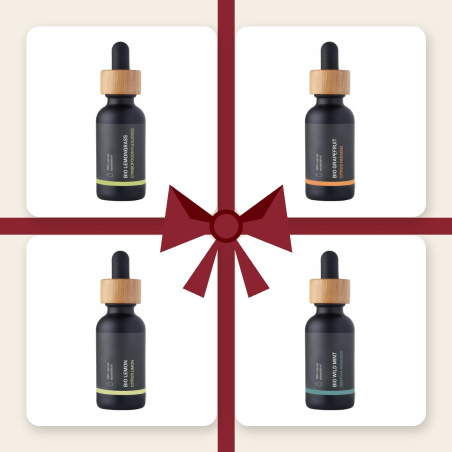 Balíček esenciálních olejů Svěží domov: 4× 10 ml