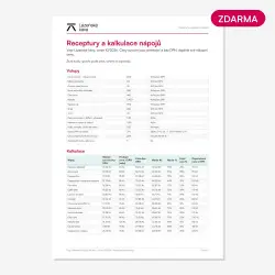 Receptury a kalkulace nápojů (Excel) Receptury a kalkulace nápojů (Excel)