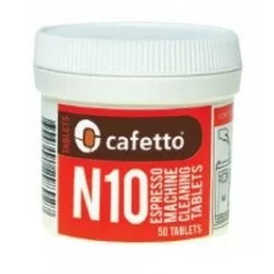 Cafetto N10 tablety Použití čističe : Čistící tablety do kávovaru