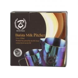 Balení konvičky na šlehání mléka značky Barista Space