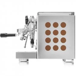 Kávovar Rocket Espresso Appartamento Copper vhodný pro přípravu Caffè latte, ideální pro domácí použití.