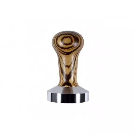 Ruční tamper Heavy Tamper Classic Zebrano 53 mm, kompatibilní s kávovary Solis.