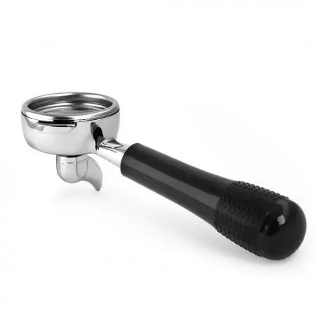 Jednoramenný portafilter značky Nuova Simonelli v elegantní stříbrné barvě.