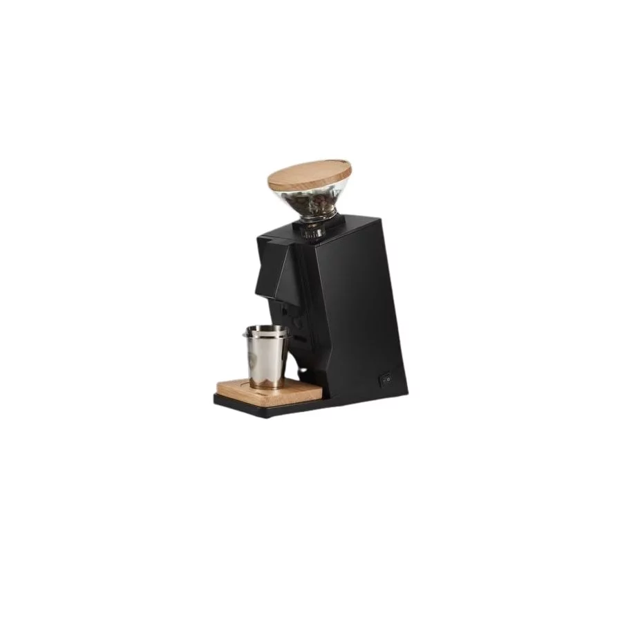 Espressový mlýnek na kávu Eureka ORO Mignon Single Dose v černém provedení s příkonem 320 W.