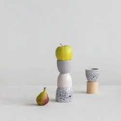 Šálkový porcelánový hrnek Aoomi Haze Mug 04 o objemu 80 ml s jedinečným designem z řady Haze.
