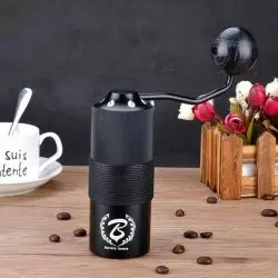 Barista Space ruční mlýnek na kávu černý - Ruční mlýnky na kávu: Displej : ne