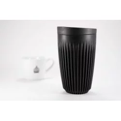 Huskee černé barvy s šálkem Lázeňská káva