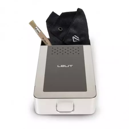 Lelit odklepávač na kávu se štětcem a hadříkem