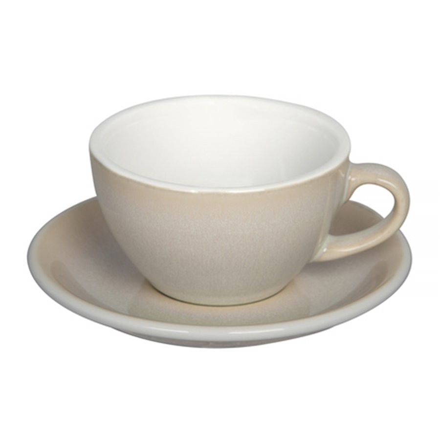 Levně Loveramics Egg - Cappuccino 200 ml Cup and Saucer - Ivory