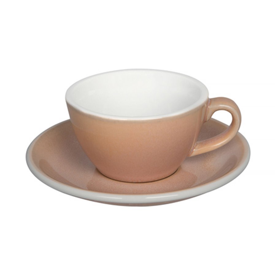 Levně Loveramics Egg - Flat White 150 ml Cup and Saucer - Rose