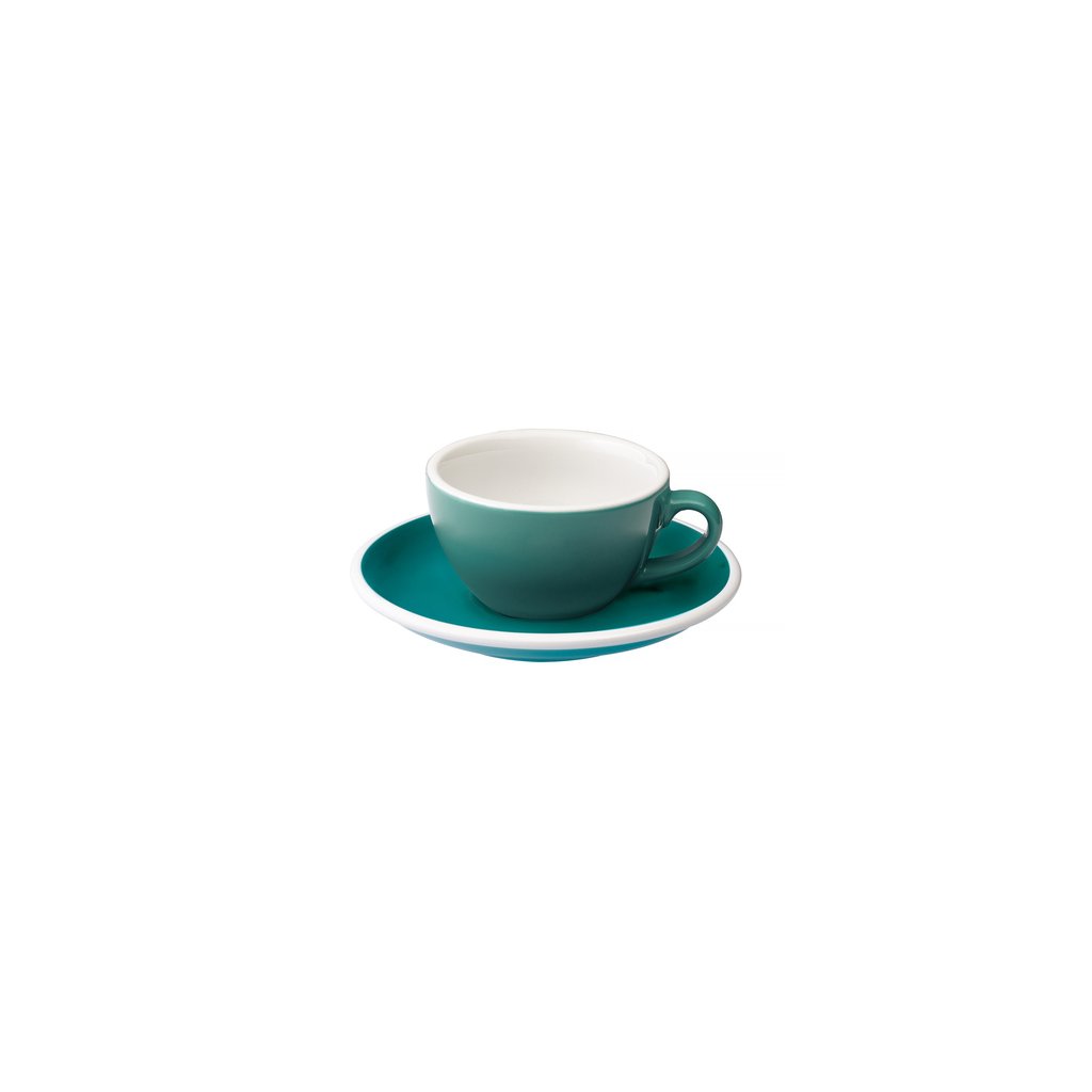 Levně Loveramics Egg - Flat White 150 ml Cup and Saucer - Teal