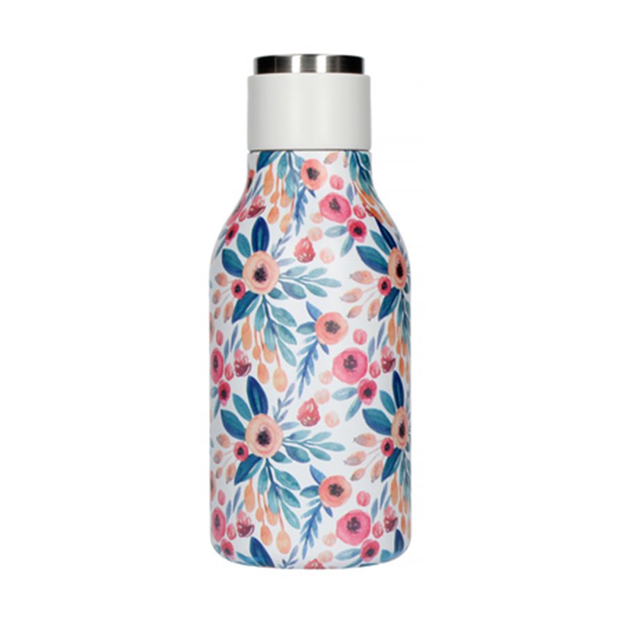 Levně Asobu Urban Water Bottle Floral 460 ml
