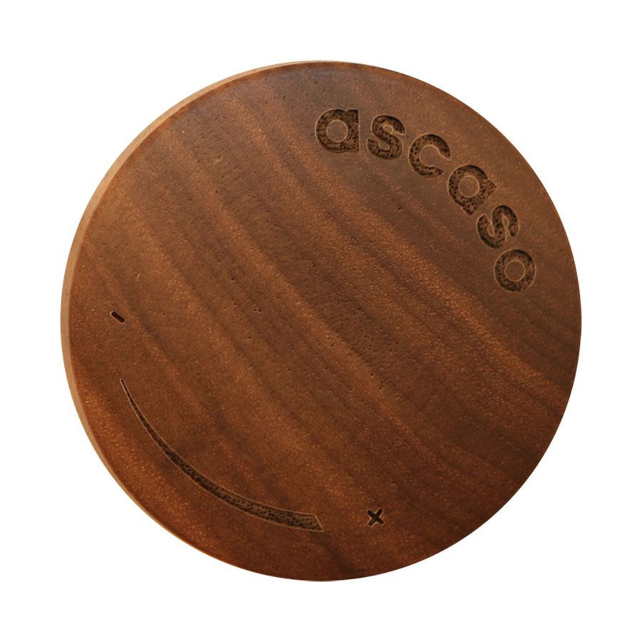 Levně Ascaso dřevěný kohout horká voda/pára, walnut