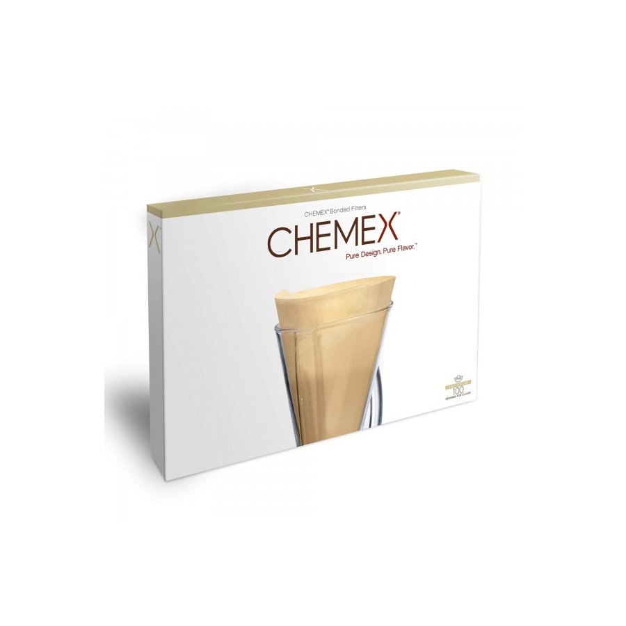 Levně Chemex FPN-2 přírodní papírové filtry 1-3 šálky kávy (100ks)