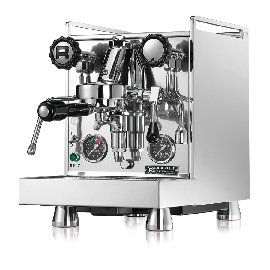 Levně Rocket Espresso Mozzafiato Cronometro R stříbrný