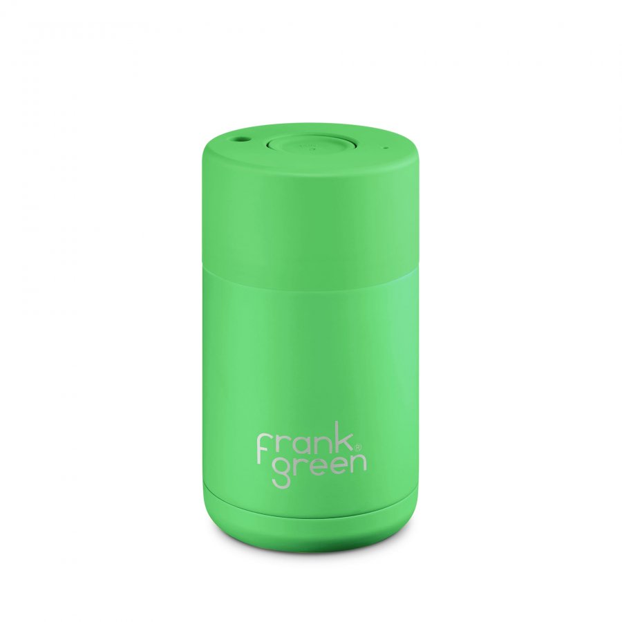 Levně Frank Green Ceramic Neon Green 295 ml