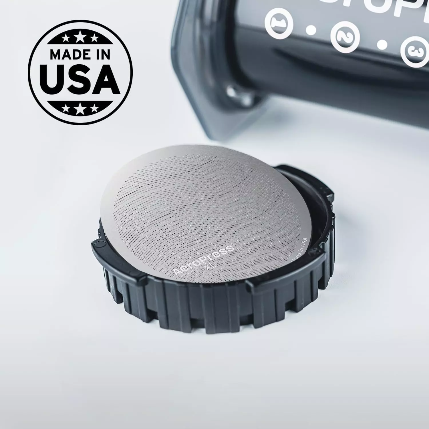 AeroPress XL filtr z nerezové oceli | Lázeňská káva