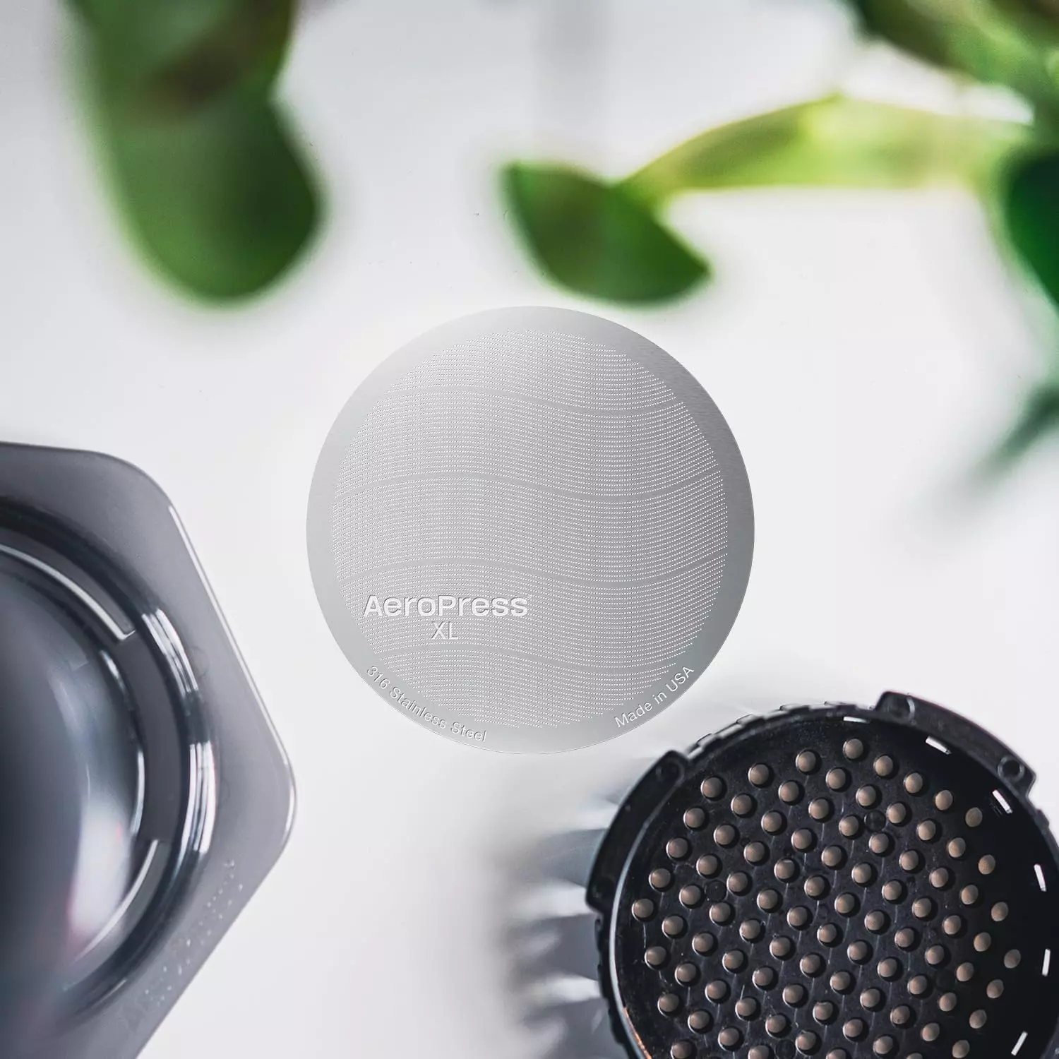 AeroPress XL filtr z nerezové oceli | Lázeňská káva